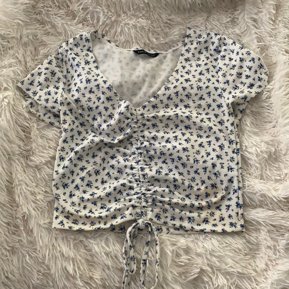 SHEIN floral top